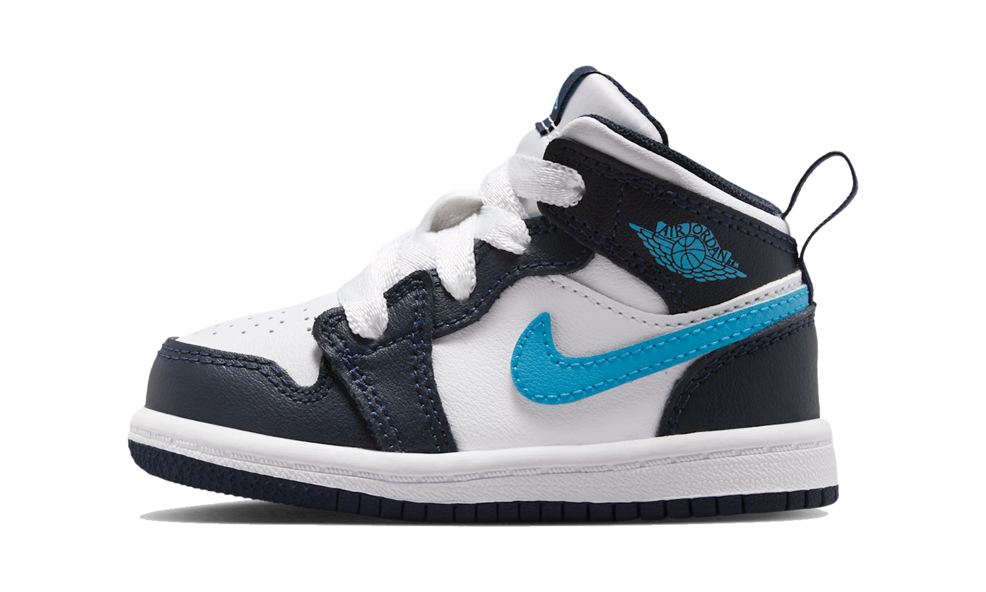 Air Jordan 1 Mid Obsidian Dark Powder Blue (TD)