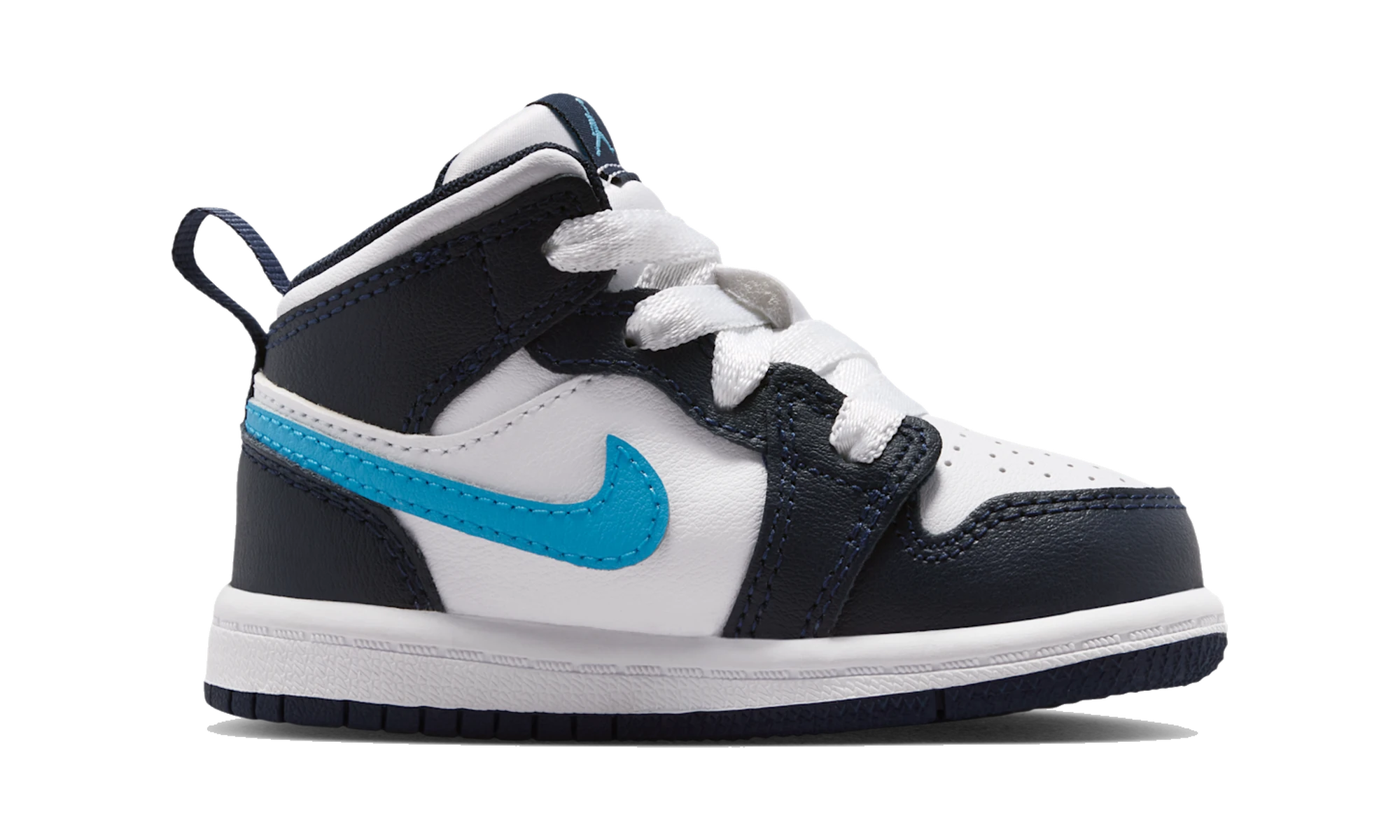 Air Jordan 1 Mid Obsidian Dark Powder Blue (TD)
