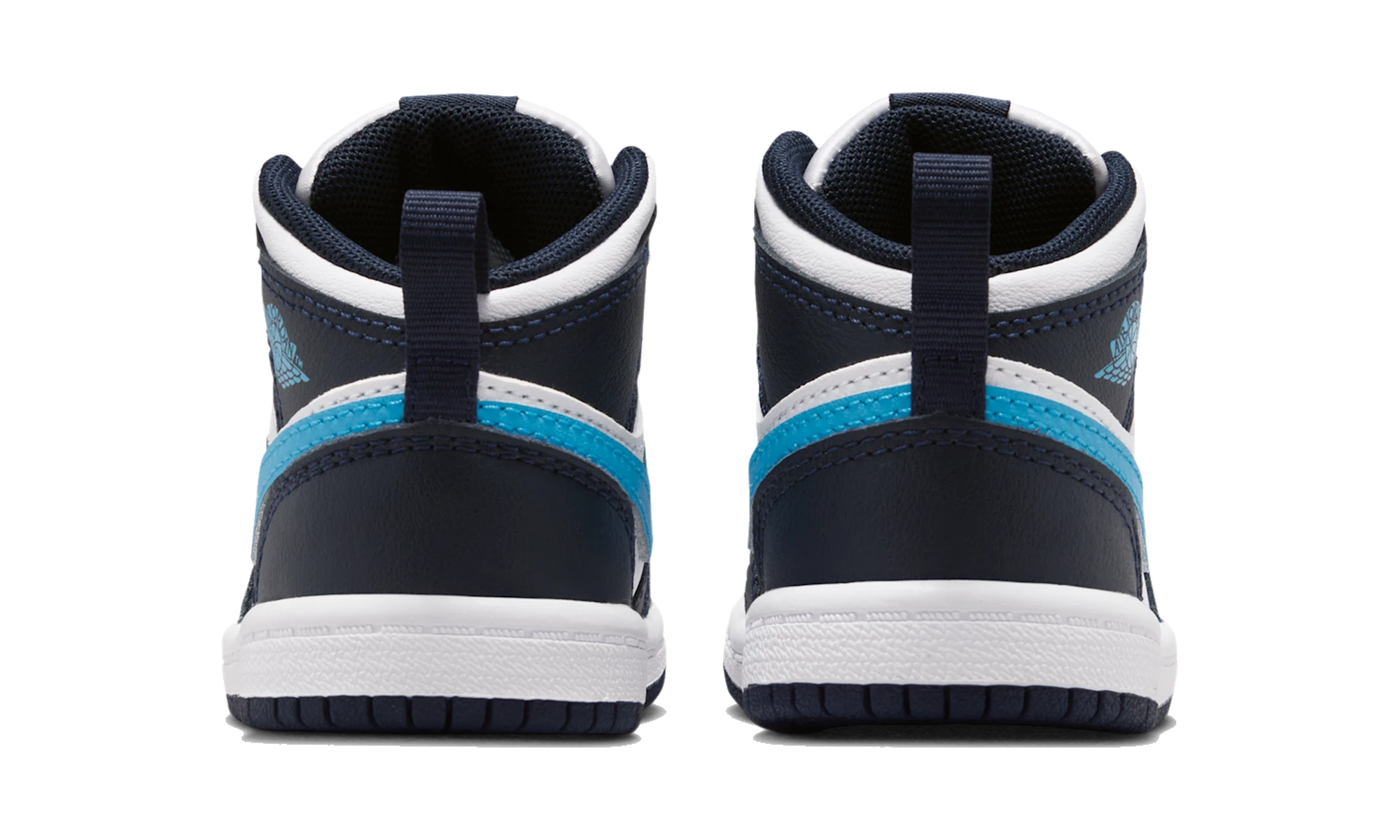 Air Jordan 1 Mid Obsidian Dark Powder Blue (TD)