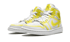 Air Jordan 1 Mid Opti Yellow, Off White/Opti Yellow-White (DA5552-107)