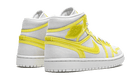 Air Jordan 1 Mid Opti Yellow, Off White/Opti Yellow-White (DA5552-107)