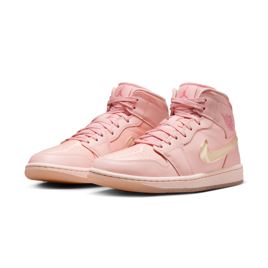 Air Jordan 1 Mid Patent Valentine's Day