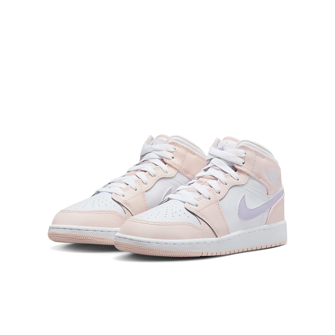 Air Jordan 1 Mid Pink Wash, Pink Wash/Violet Frost/White (FD8780-601)