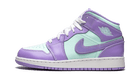 Air Jordan 1 Mid Purple Aqua, Purple Pulse/Arctic Punch (554725-500)