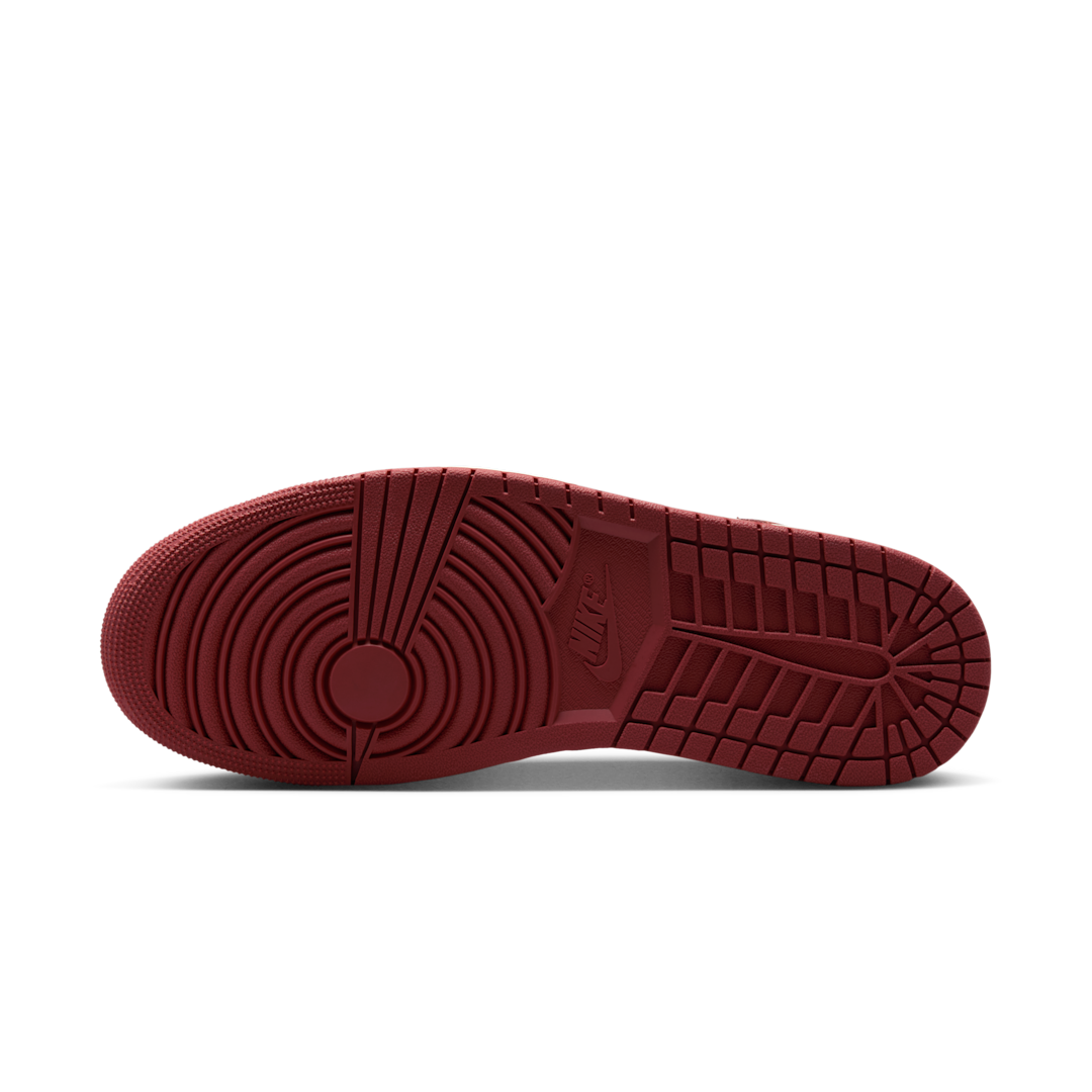 Air Jordan 1 Mid Redstone Midnight Green, Sail/Pure Platinum/Redstone/Midnight Green (DQ8426-105)