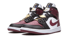 Air Jordan 1 Mid SE Black Dark Beetroot, Black/Dark Beetroot-White (CZ4385-016)