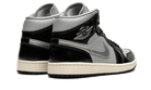 Air Jordan 1 Mid SE Black Metallic Silver, Black/Metallic Silver/Light Smoke Grey/Sail (FB9892-002)