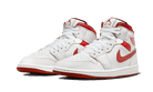 Air Jordan 1 Mid SE Dune Red, White/Lobster/Dune Red/Sail/Vachetta Tan (FJ3458-160)