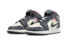 Air Jordan 1 Mid SE Floral, Anthracite/Sail/Red Stardust/Anthracite (FJ3451-001)