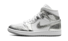 Air Jordan 1 Mid SE Metallic Silver, White/Wolf Grey/Metallic Silver (FN5031-100)