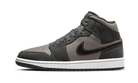 Air Jordan 1 Mid SE Night Stadium, Night Stadium/Black-Flat Pewter-Total Orange-Neutral Grey (FQ8338-017)