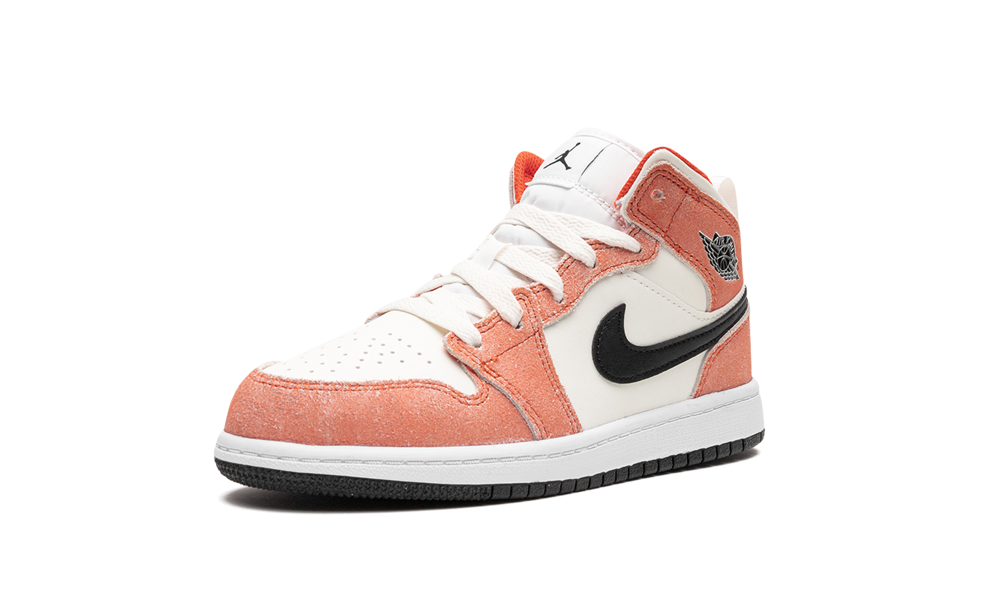 Air Jordan 1 Mid SE Orange Suede (PS)