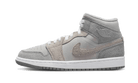 Air Jordan 1 Mid SE Particle Grey, Particle Grey/Particle Grey/White (DO7139-002)