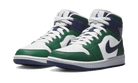 Air Jordan 1 Mid SE Seahawks, Noble Green/White/Midnight Navy (DZ5326-300)