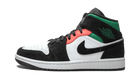 Air Jordan 1 Mid SE South Beach, White/Black-Pink-Green (852542-116)