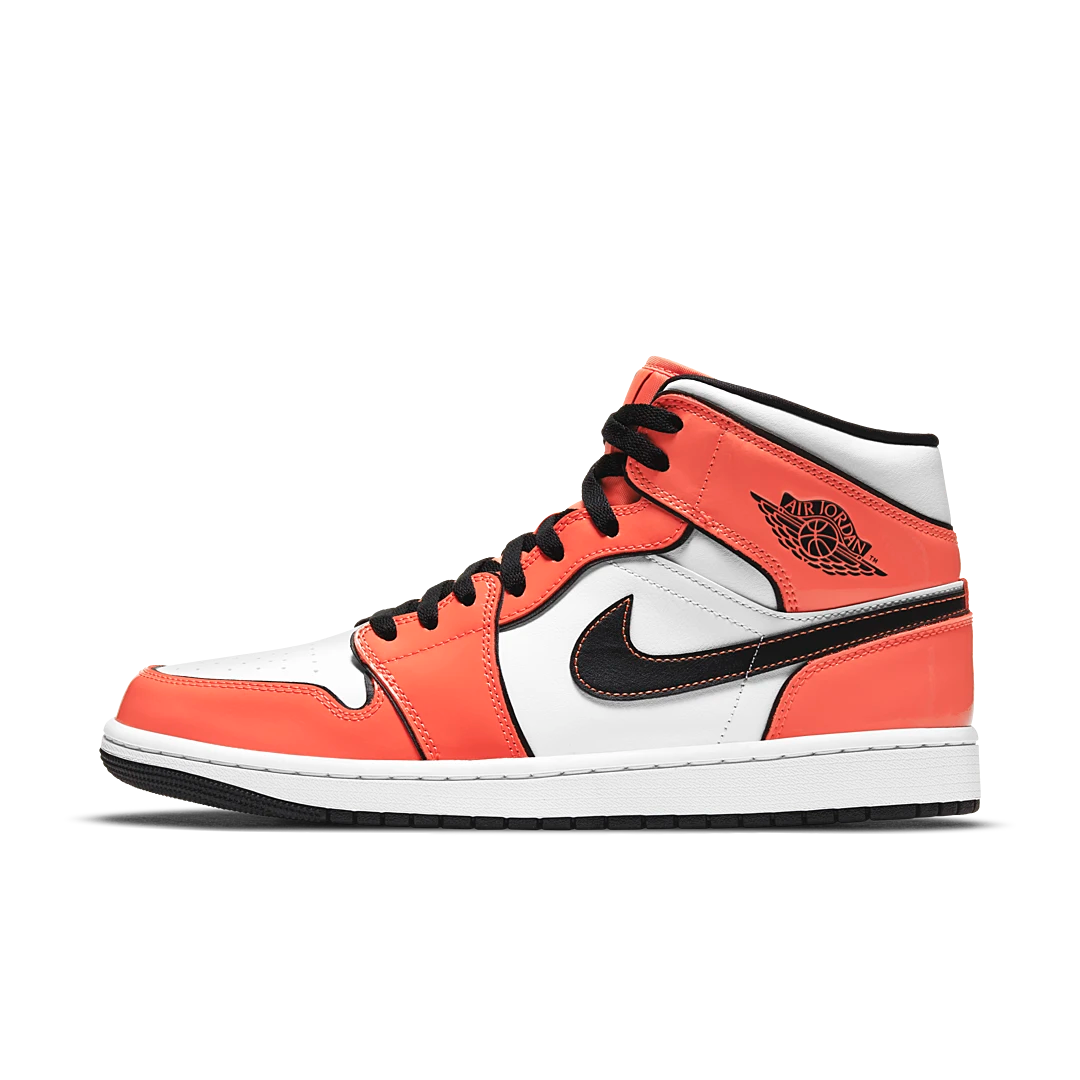 Air Jordan 1 Mid SE Turf Orange, Turf Orange/Black/White (DD6834-802)