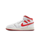 Air Jordan 1 Mid SE White Dune Red