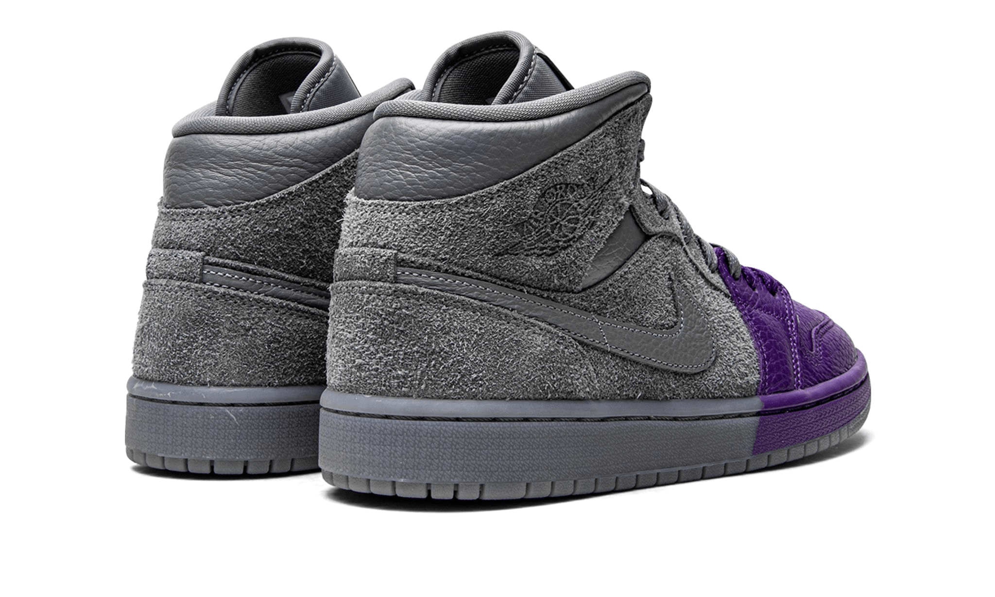 Air Jordan 1 Mid Sheila Rashid, Medium Grey/Cool Grey-Court Purple (CW5897-005)