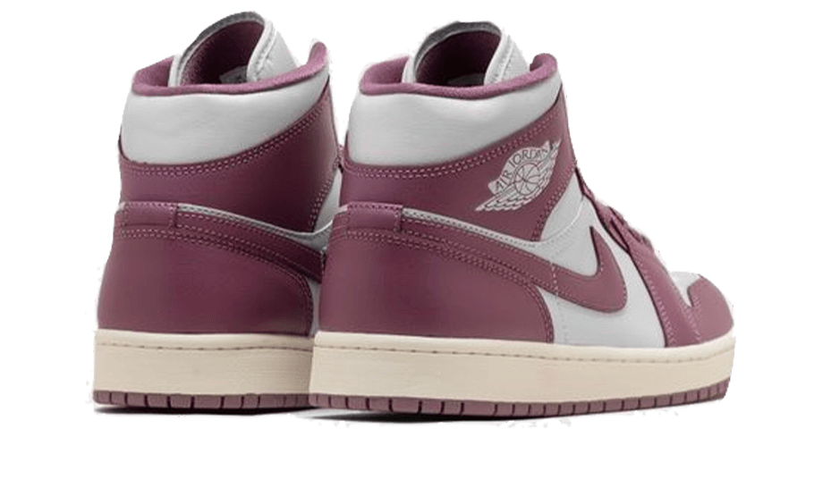 Air Jordan 1 Mid Sky J Muave, Pure Platinum/Sky J Mauve/Sail (BQ6472-050)