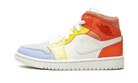 Air Jordan 1 Mid To My First Coach, Sail/White/Light Zitron/Summit White/Opti Yellow (DJ6908-100)