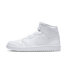 Air Jordan 1 Mid Triple White 2.0 (2020), White/White-White (554724-130)