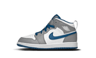 Air Jordan 1 Mid True Blue Cement (PS), Cement Grey/White/True Blue (DQ8424-014)