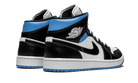 Air Jordan 1 Mid University Blue, White/Black-University Blue (BQ6472-102)