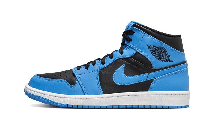 Air Jordan 1 Mid University Blue Black, University Blue/White/Black (DQ8426-401)