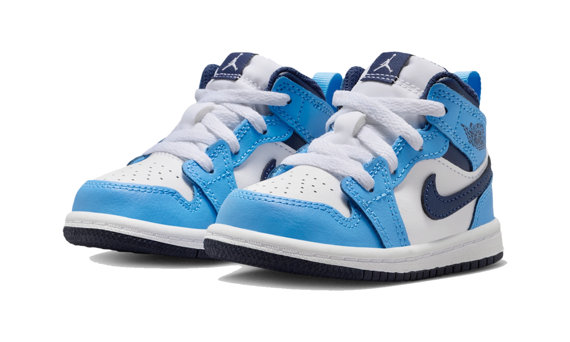Air Jordan 1 Mid University Blue Midnight Navy (TD)