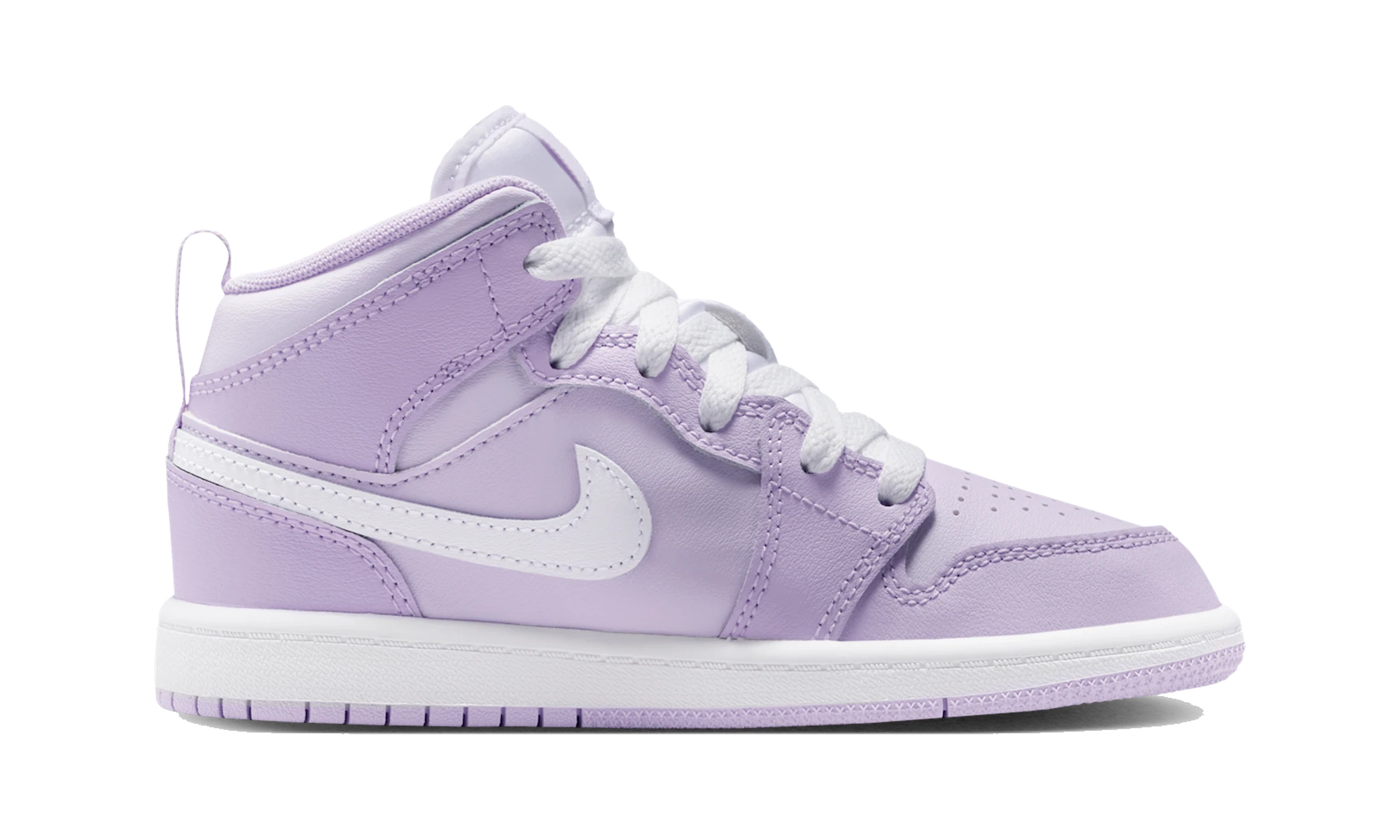Air Jordan 1 Mid Violet Mist Barely Grape (PS)