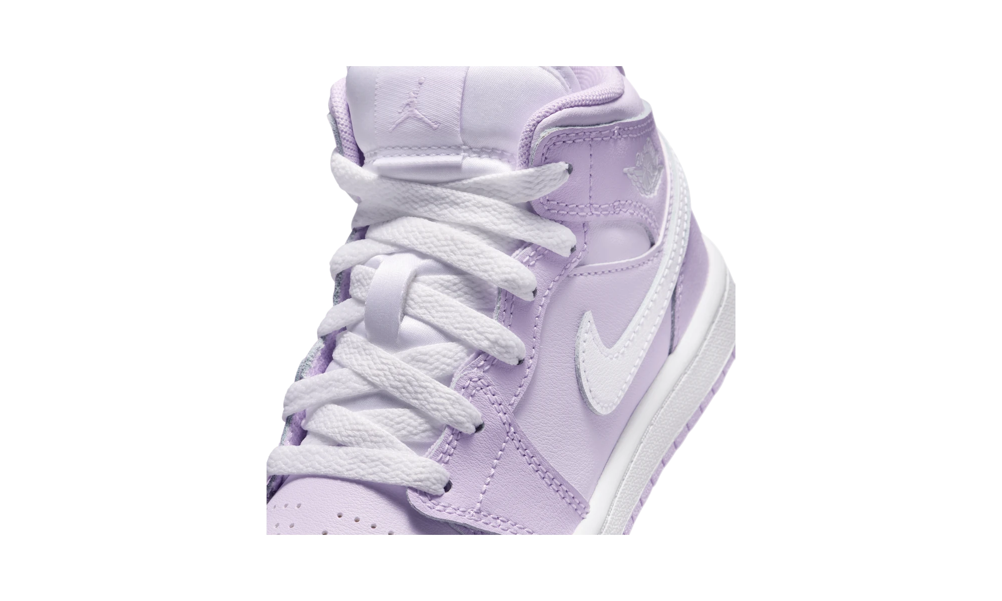 Air Jordan 1 Mid Violet Mist Barely Grape (PS)