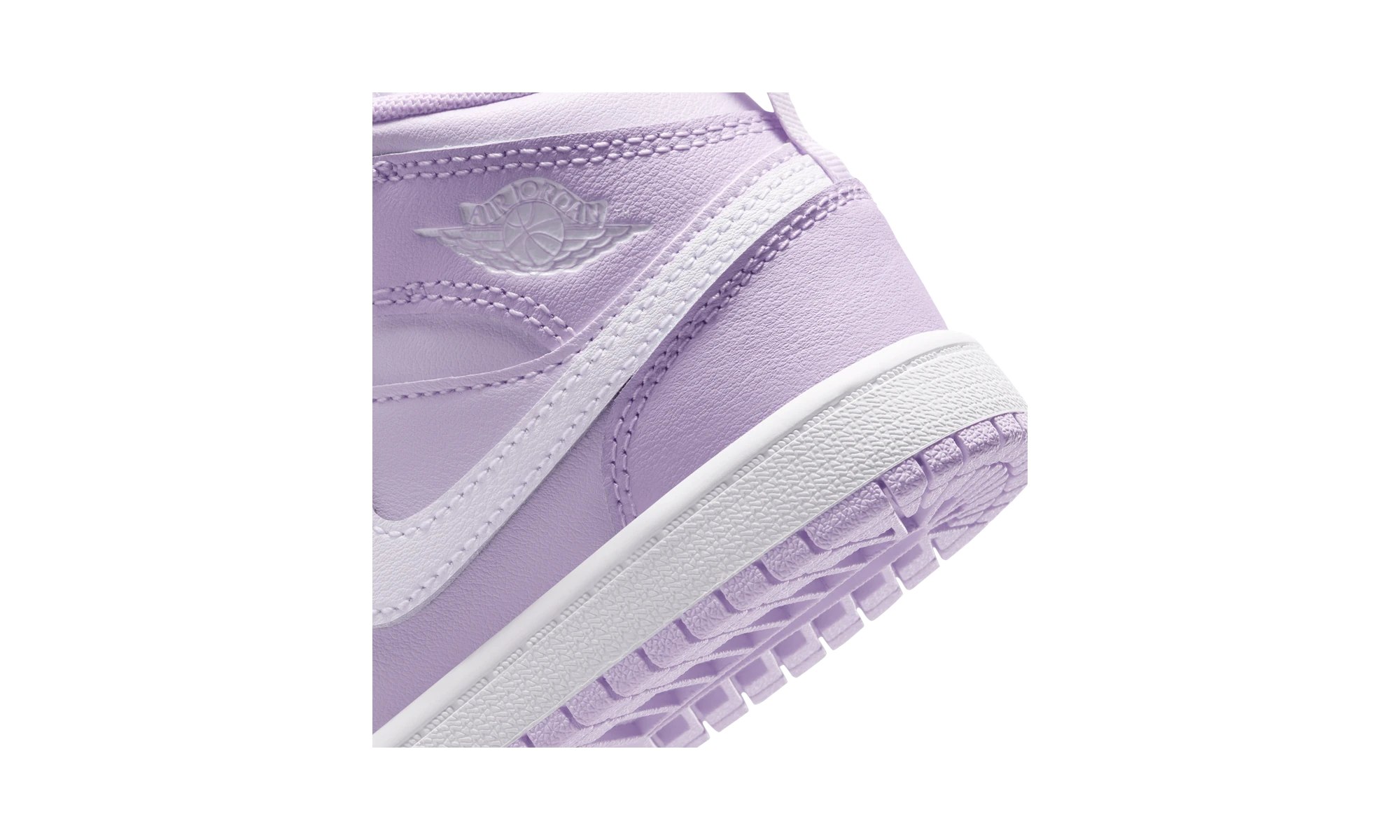 Air Jordan 1 Mid Violet Mist Barely Grape (PS)