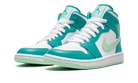 Air Jordan 1 Mid Washed Teal, Washed Teal/Mint Foam-White (DV2229-300)