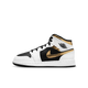 Air Jordan 1 Mid White Gold Black