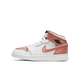 Air Jordan 1 Mid White Rose Gold