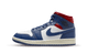 Air Jordan 1 Mid French Blue Gym Red