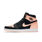 Air Jordan 1 Retro High Black Crimson Tint, Black/Crimson Tint-White-Hyper Pink-Mystic Green (555088-081)