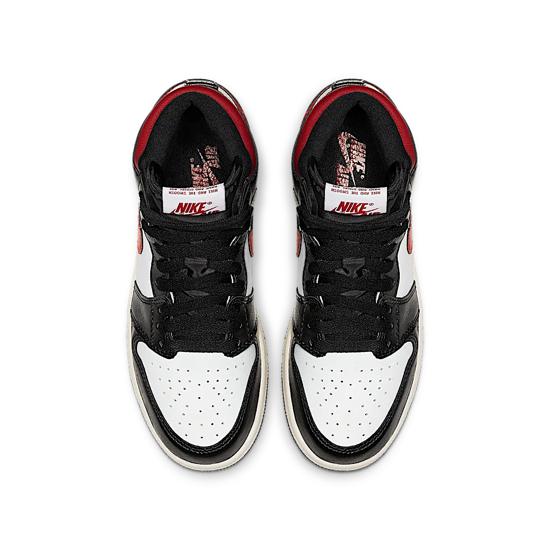 Air Jordan 1 Retro High Black Gym Red, Black/Gym Red-White-Sail (575441-061)