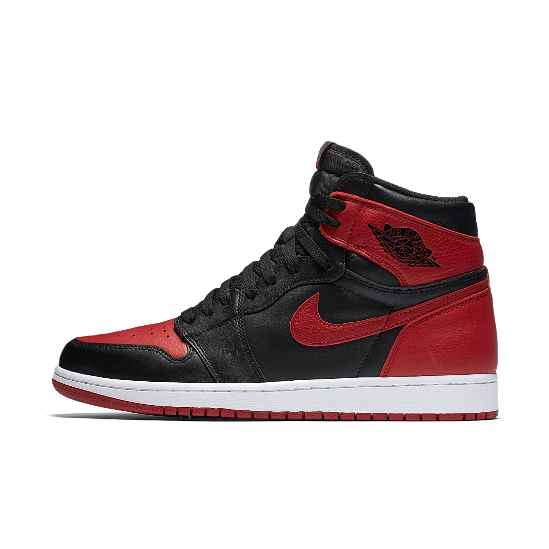 Air Jordan 1 Retro High Bred Banned (2016), Black/Varsity Red-White (555088-001)