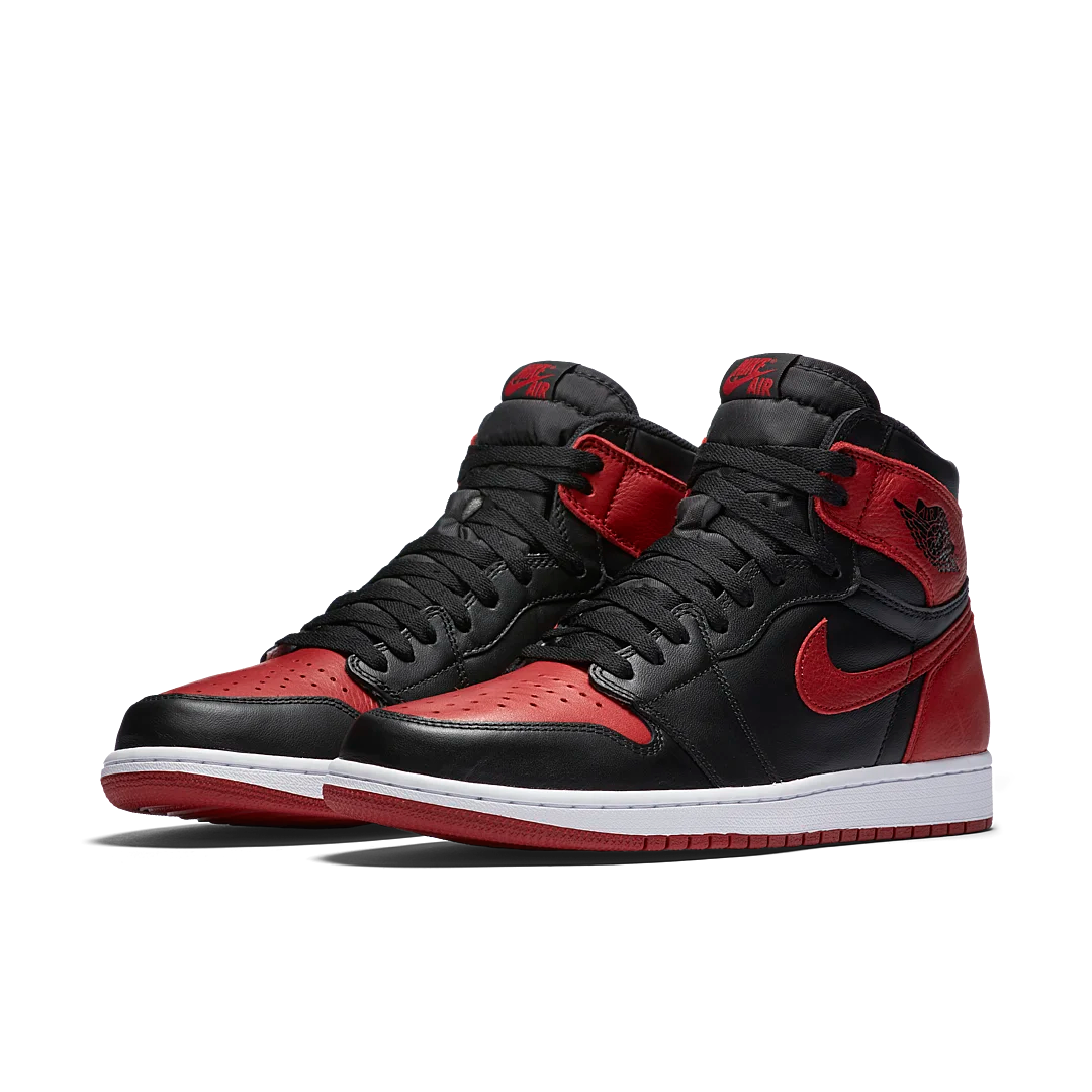 Air Jordan 1 Retro High Bred Banned (2016), Black/Varsity Red-White (555088-001)