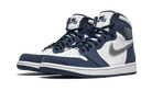 Air Jordan 1 Retro High CO.JP Midnight Navy (2020), White/Metallic Silver-Midnight Navy (DC1788-100)