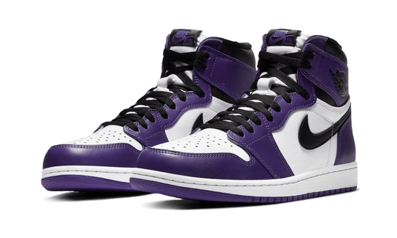 Air Jordan 1 Retro High Court Purple White, Court Purple/White-Black (555088-500 / 575441-500)