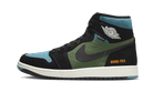 Air Jordan 1 Retro High Element Gore-Tex Black Olive, Black/Sky J Light Olive/Bright Mandarin/Sail/Noise Aqua (DB2889-003)