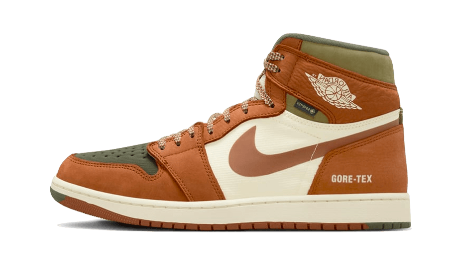 Air Jordan 1 Retro High Element Gore-Tex Legend Coffee, Legend Sand/Legend Coffee/Medium Olive (DB2889-102)