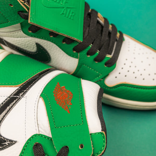 Air Jordan 1 Retro High Lucky Green, Lucky Green/White-Sail-Black (DB4612-300)