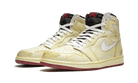 Air Jordan 1 Retro High Nigel Sylvester, Sail/White-Varsity Red-Reflect Silver (BV1803-106)