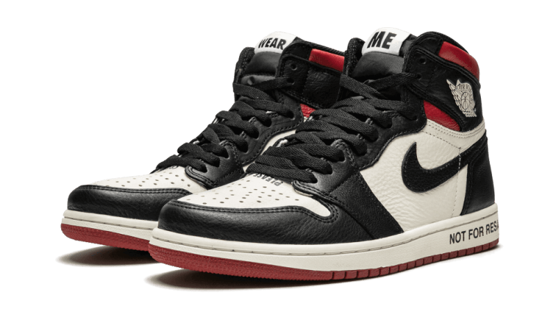 Air Jordan 1 Retro High Not for Resale Varsity Red, Sail/Black-Varsity Red (861428-106)