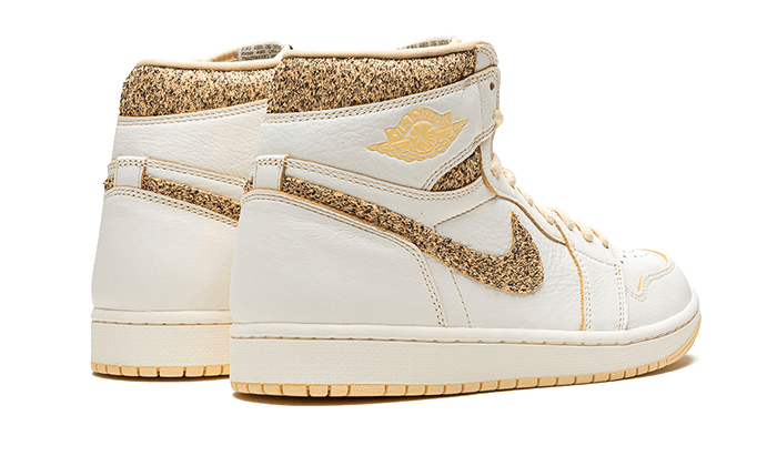 Air Jordan 1 Retro High OG Craft Vibrations Of Naija, Sail/Pale Vanilla-Black (FD8631-100)