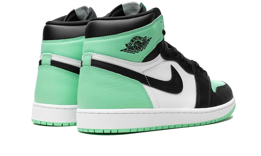 Air Jordan 1 Retro High OG Green Glow, White/Black/Green Glow (DZ5485-130 / FD1437-130)