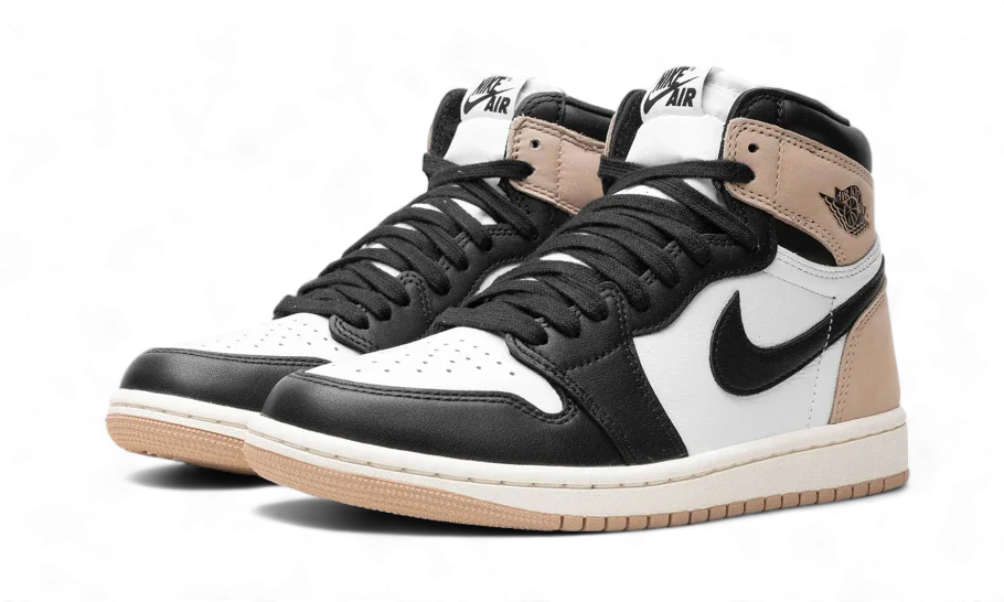 Air Jordan 1 Retro High OG Latte, Black/Legend Medium Brown/White/Sail (FD2596-021)